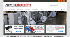 Desktop Screenshot of americanthermoform.com